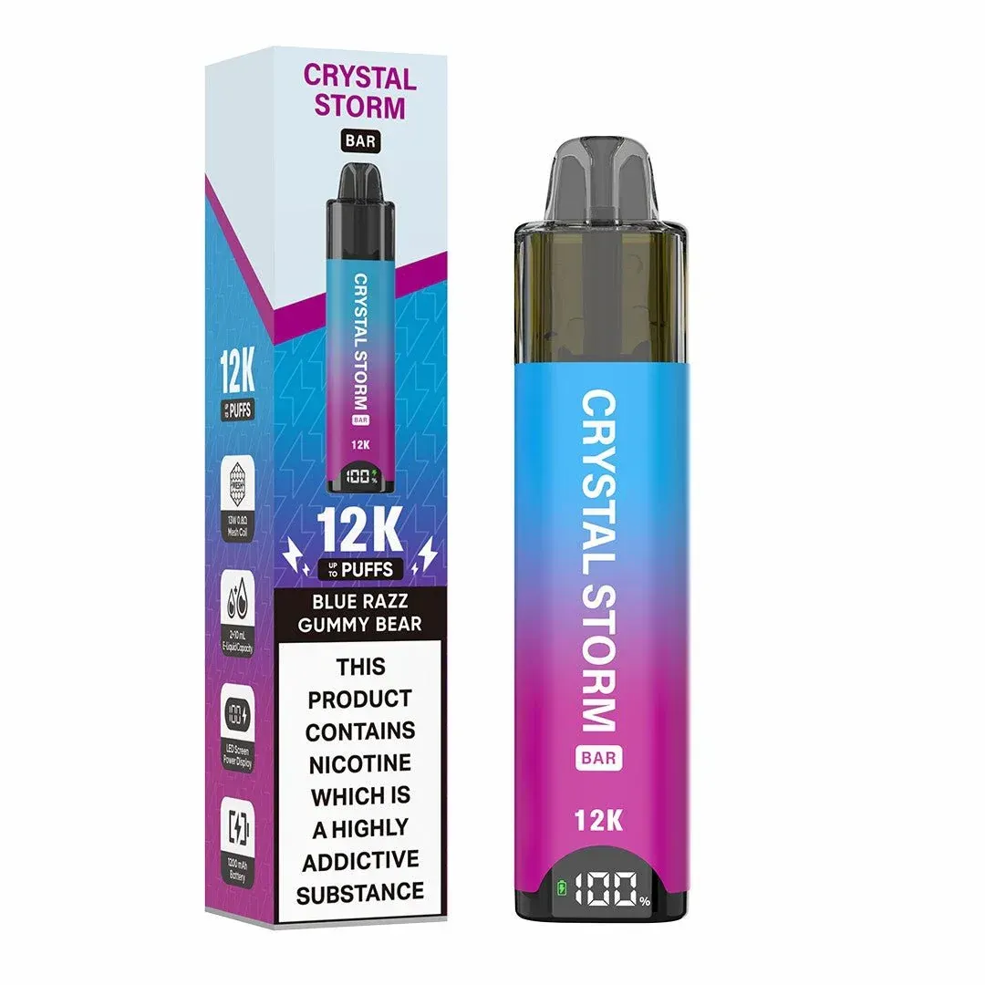 Experience Premium Quality with Crystal Storm Bar 12K Prefilled Pods